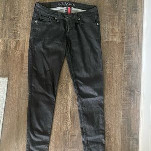 Guess Black Skinny Jeans with Stretch